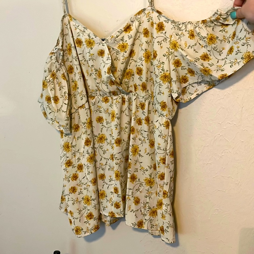 Cold Shoulder Blouse